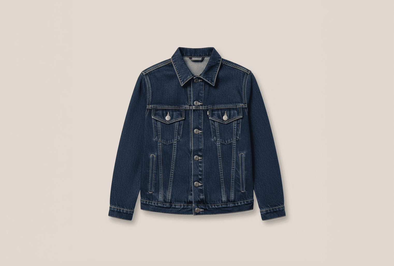 Indigo denim jacket