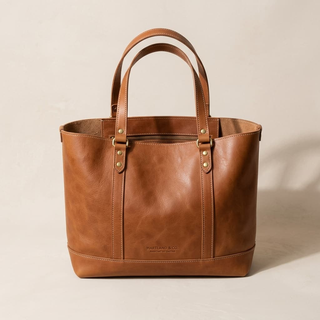 Handcrafted leather bag